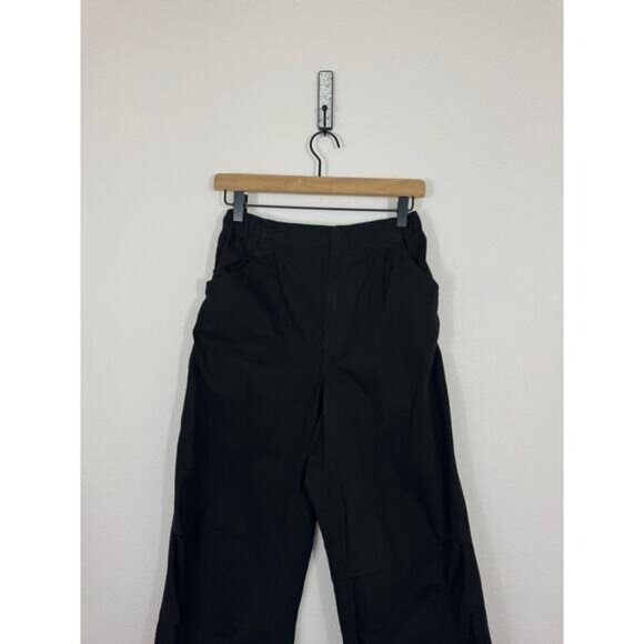 Bershka Parachute Pants Black - Picture 4 of 13